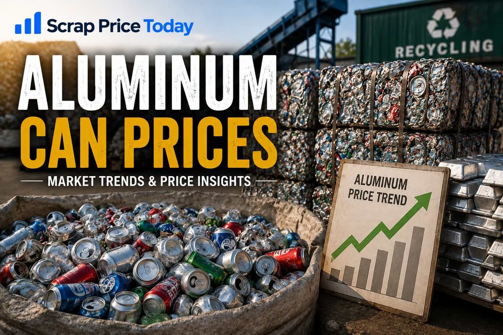 Aluminum can prices with recycled cans, aluminum bales, and price trend chart
Title: Aluminum Can Prices