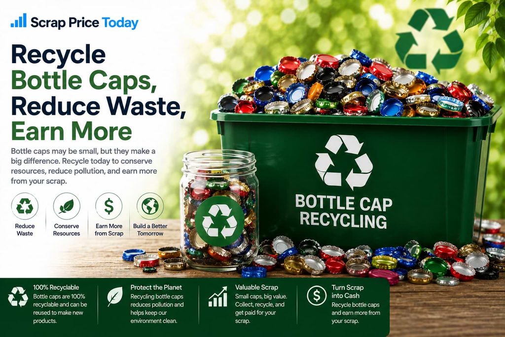 Bottle Cap Recycling | Scrap Price Today