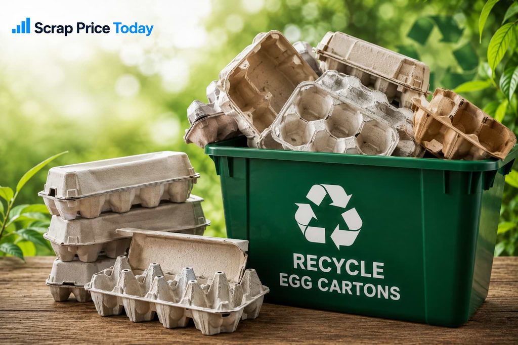 Egg Carton Recycling | Scrap Price Today