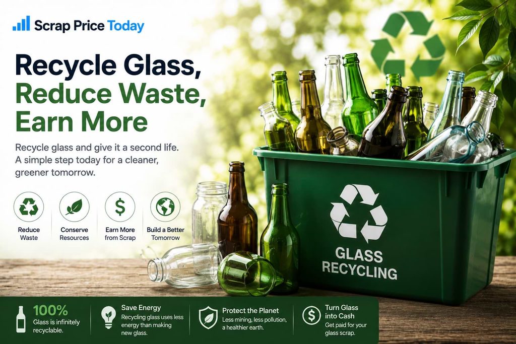 Glass Recycling | Scrap Price Today