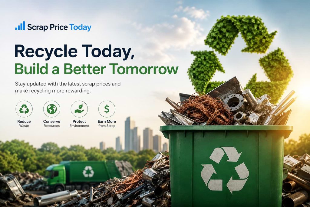 Recycle Scrap Metal and Earn More | Scrap Price Today