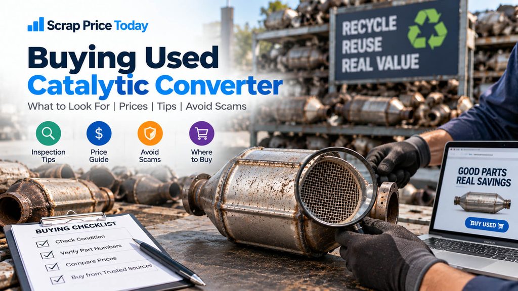 Buying a used catalytic converter with inspection tips, price guidance, and scam prevention advice