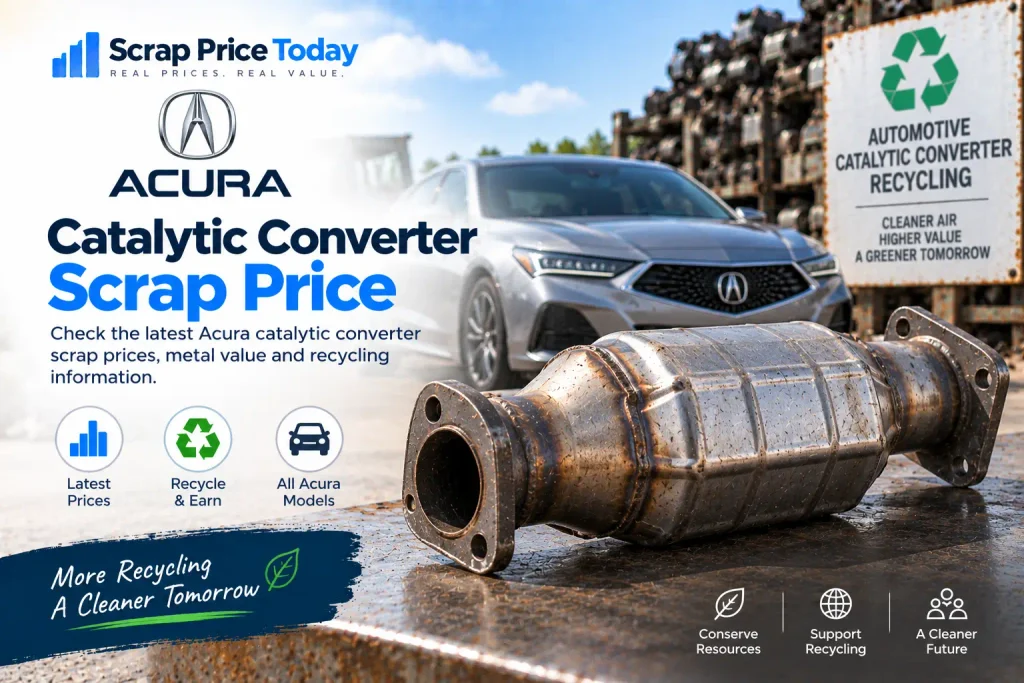 Scrap Price Today Acura catalytic converter scrap price and recycling value