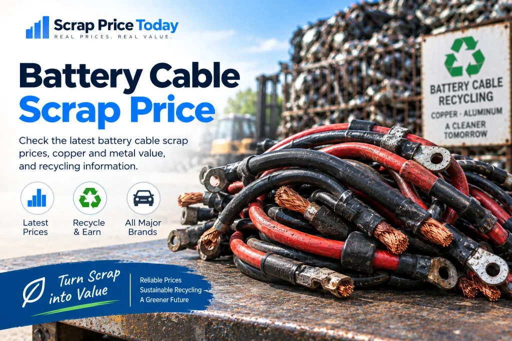 Scrap Price Today battery cable scrap price and copper recycling value