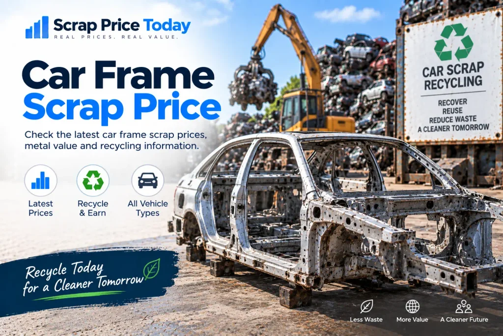 Scrap Price Today car frame scrap price and recycling value