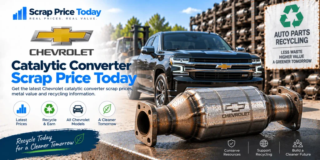 Scrap Price Today Chevrolet catalytic converter scrap price and recycling value
