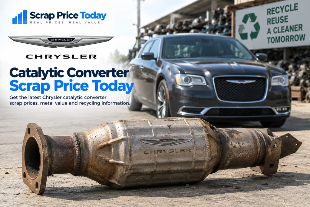 Chrysler catalytic converter scrap price, value, and recycling information from Scrap Price Today.