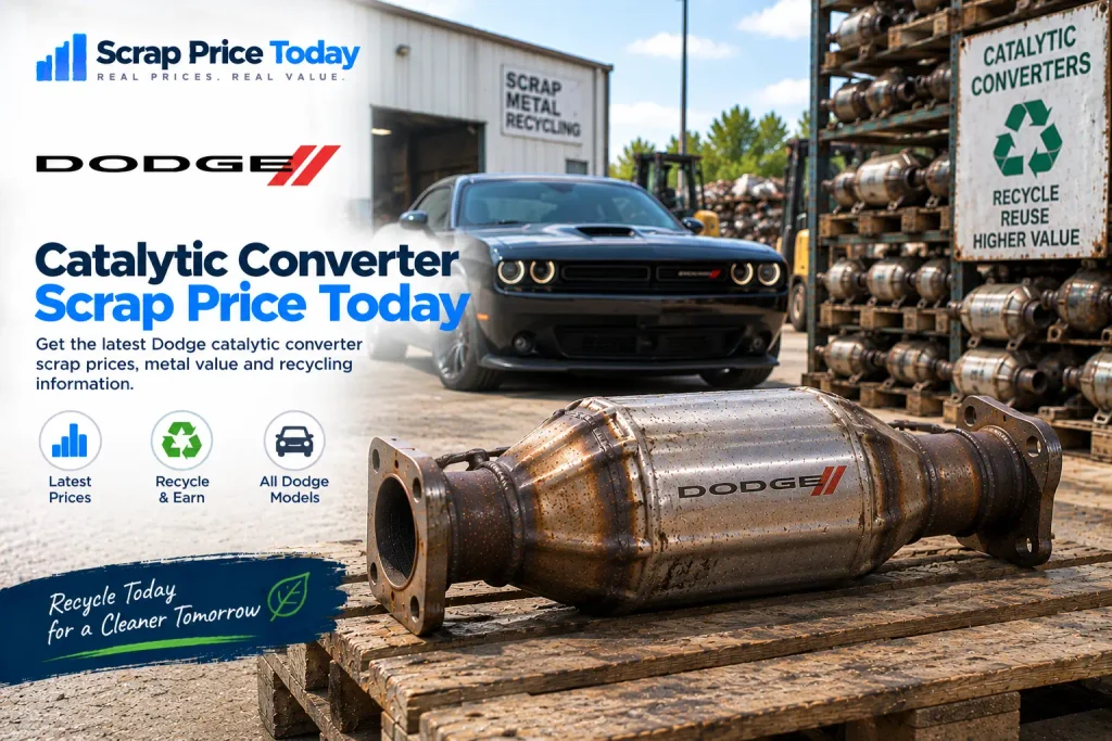 Dodge catalytic converter scrap price, value, and recycling information from Scrap Price Today