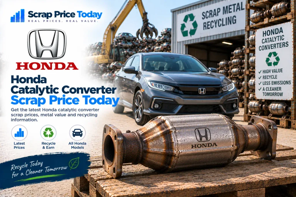 Scrap Price Today Honda catalytic converter scrap price and recycling value