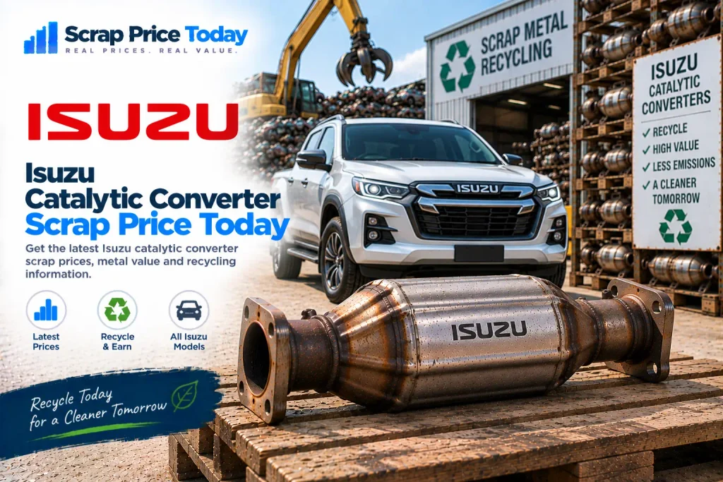 Scrap Price Today Isuzu catalytic converter scrap price and recycling value