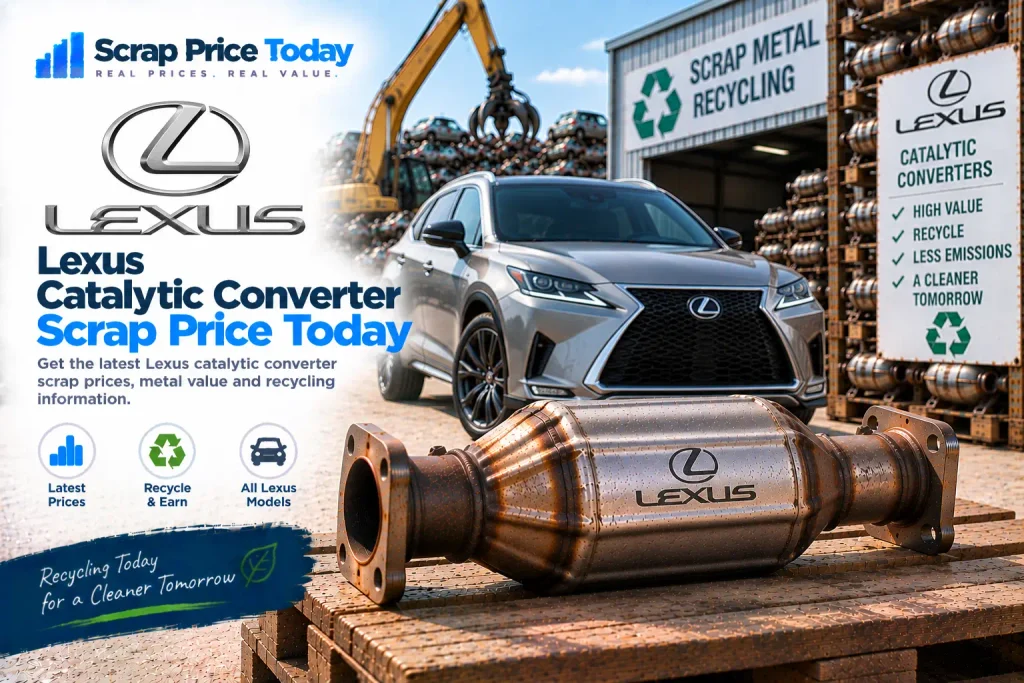 Scrap Price Today Lexus catalytic converter scrap price and recycling value