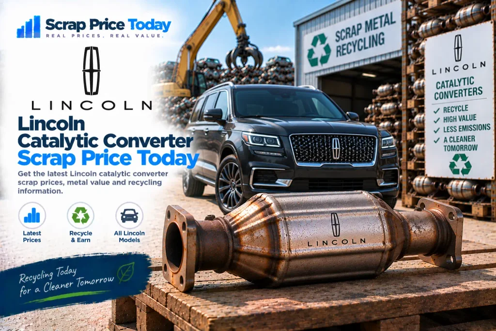 Scrap Price Today Lincoln catalytic converter scrap price and recycling value